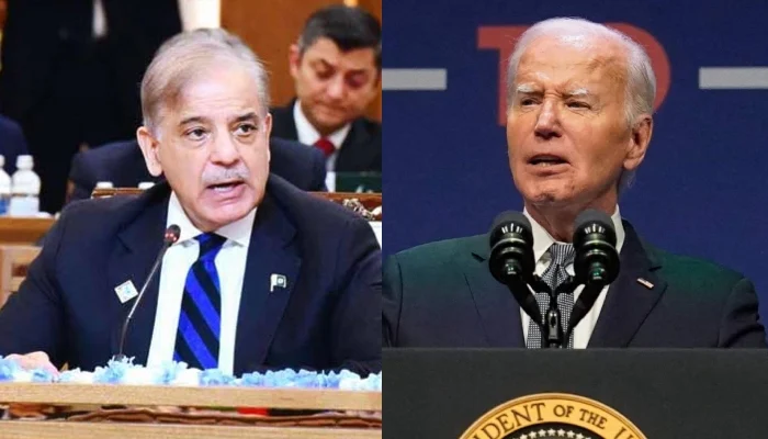 Shehbaz Sharif sends good wishes to COVID-19-stricken Joe Biden