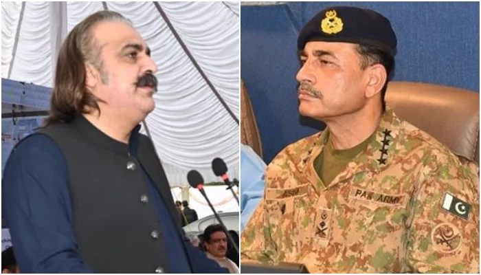 Gen Asim Munir’s appreciation for KP CM Gandapur
